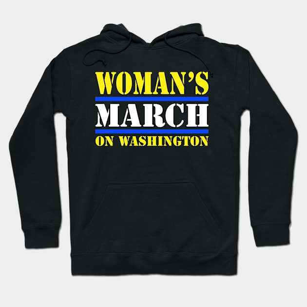 Women's March on Washington Hoodie by osoep008